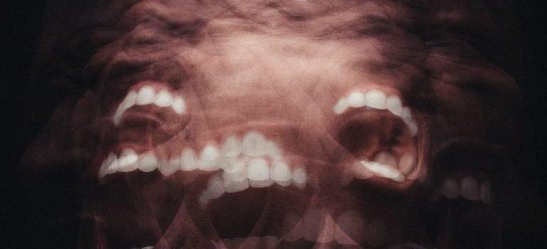 A flurry of angry expressions.