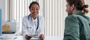 Medical professionals at Little Creek administering medication to a patient as part of the PHP treatment