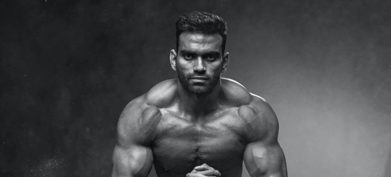 a strong and confident man