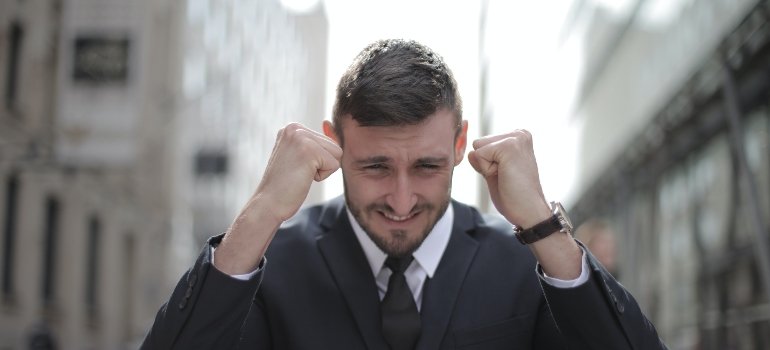 person contemplating sustainability and addiction recovery