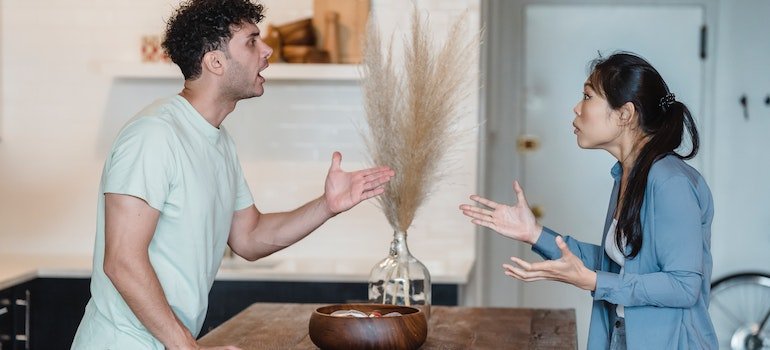 spouses fighting