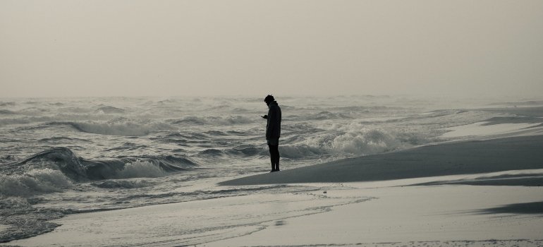 Man experiencing loneliness and peer pressure.