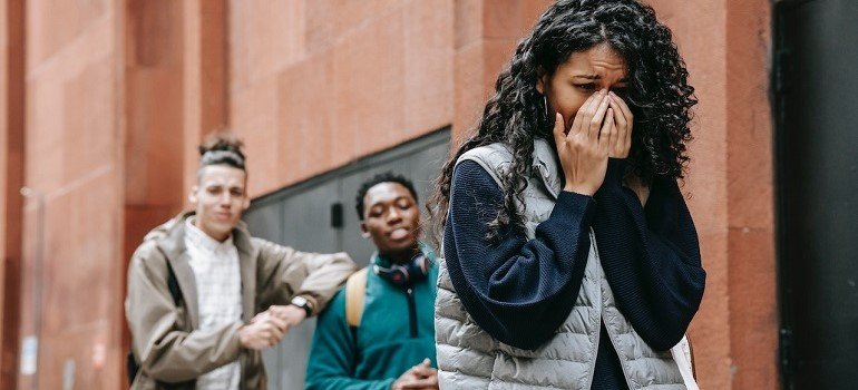 Youth bullying and peer pressure are risk factors for addiction.