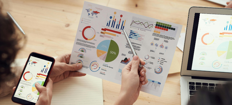 people looking at the statistic importance of the role of digital health technologies in addiction recovery in Pennsylvania