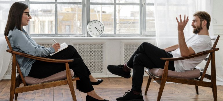 Therapy session for the whole purpose of healing your brain after addiction.