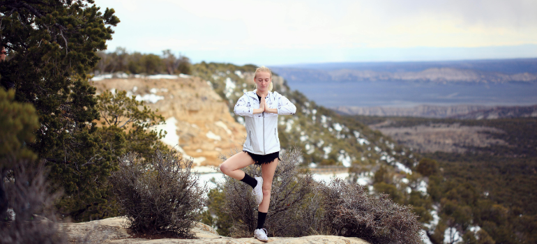 a woman balancing work and addiction recovery in PA