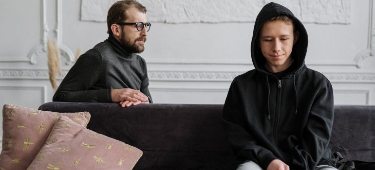 a teen talking to a therapist about the Effects of Long-Term Substance Abuse on Physical Health